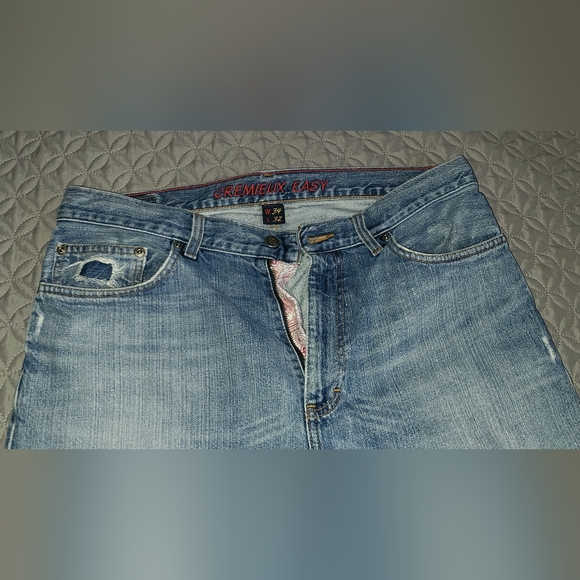 CREMIEUX EASY Blue Denim Jeans 34x32 Mens - Picture 6 of 7